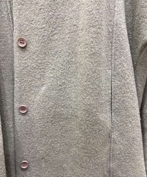 evam eva（エヴァムエヴァ）evam eva (エヴァムエヴァ) ウールコート グレー サイズ:2の古着・服飾アイテム