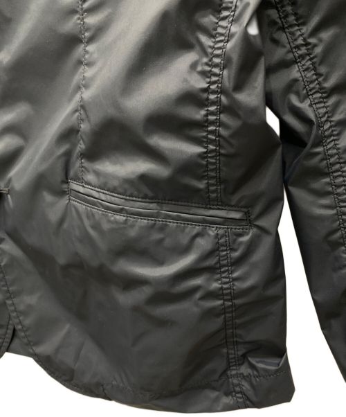 JUNYA WATANABE MAN（ジュンヤワタナベマン）JUNYA WATANABE MAN (ジュンヤワタナベマン) ナイロンテーラードジャケット ブラック サイズ:Mの古着・服飾アイテム