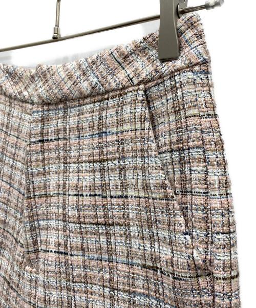 SEVEN TEN by MIHO KAWAHITO（セブン テン バイ ミホ カワヒト）SEVEN TEN by MIHO KAWAHITO (セブン テン バイ ミホ カワヒト) ツイードパンツ ピンク サイズ:Sの古着・服飾アイテム