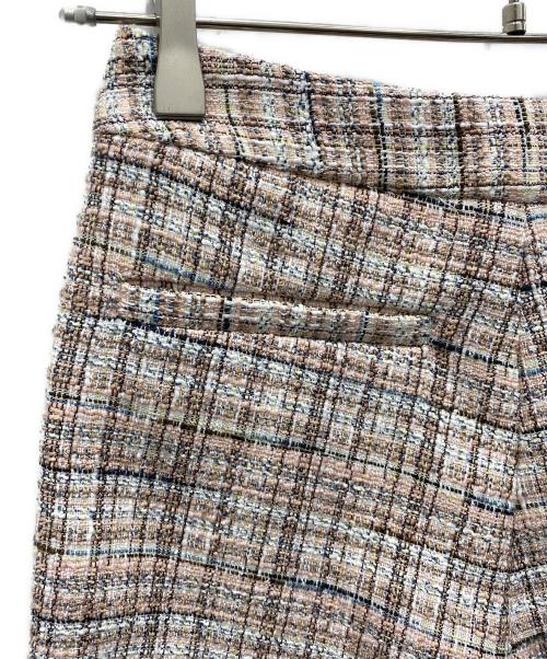 SEVEN TEN by MIHO KAWAHITO（セブン テン バイ ミホ カワヒト）SEVEN TEN by MIHO KAWAHITO (セブン テン バイ ミホ カワヒト) ツイードパンツ ピンク サイズ:Sの古着・服飾アイテム