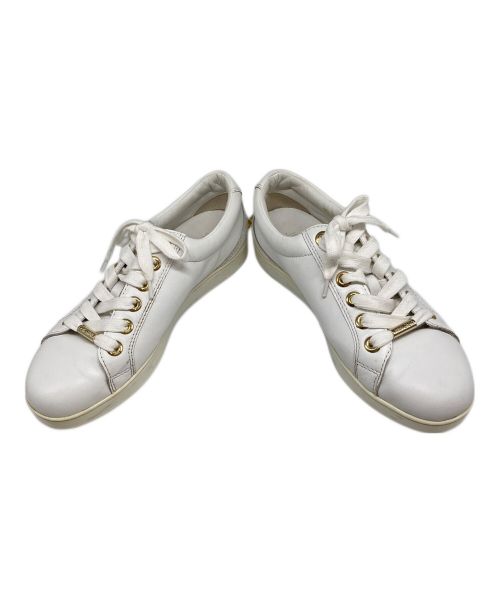 JIMMY CHOO（ジミーチュウ）JIMMY CHOO (ジミーチュウ) スタースタッズスニーカー ホワイト サイズ:37の古着・服飾アイテム