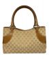 GUCCI (グッチ) GUCCI　GGキャンバストートバッグ ベージュ：25000円