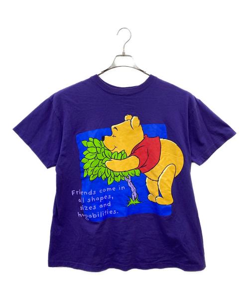 Pooh（プー）Pooh (プー) ヴィンテージTシャツ パープル サイズ:Mの古着・服飾アイテム