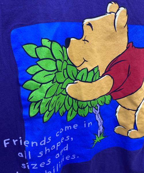 Pooh（プー）Pooh (プー) ヴィンテージTシャツ パープル サイズ:Mの古着・服飾アイテム