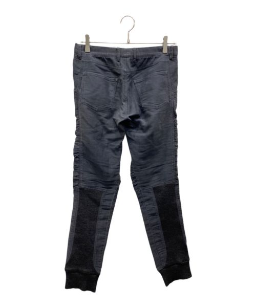 UNDERCOVERISM（アンダーカバーイズム）UNDERCOVERISM (アンダーカバーイズム) 11AW ニット切り替えギャザーパンツ ブラック サイズ:2の古着・服飾アイテム