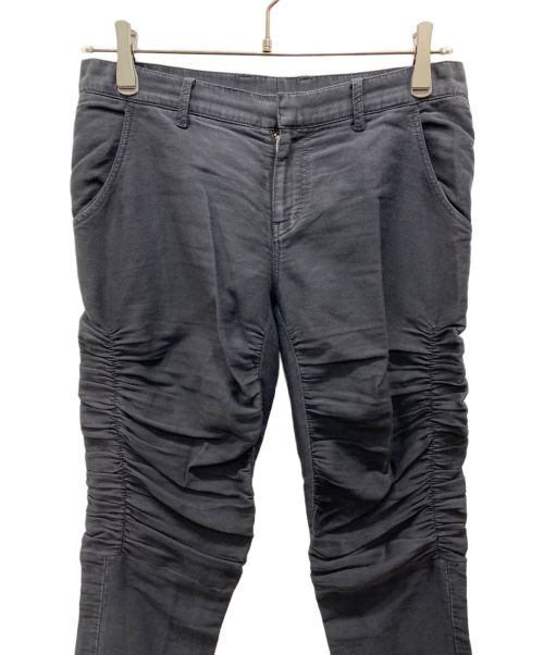 UNDERCOVERISM（アンダーカバーイズム）UNDERCOVERISM (アンダーカバーイズム) 11AW ニット切り替えギャザーパンツ ブラック サイズ:2の古着・服飾アイテム