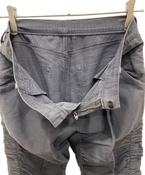 UNDERCOVERISM（アンダーカバーイズム）UNDERCOVERISM (アンダーカバーイズム) 11AW ニット切り替えギャザーパンツ ブラック サイズ:2の古着・服飾アイテム
