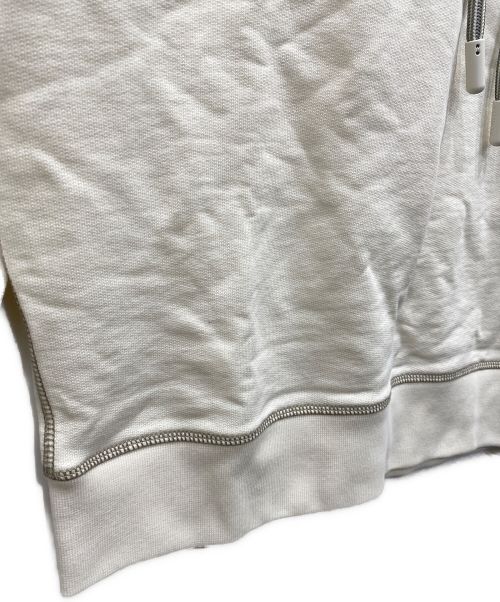 MONCLER（モンクレール）MONCLER (モンクレール) ロゴパーカー ホワイト サイズ:Mの古着・服飾アイテム