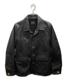 BY GLADHAND（バイグラッドハンド）の古着「GOODFELLOWS "COW HIDE"」｜ブラック