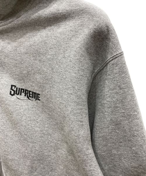 SUPREME（シュプリーム）SUPREME (シュプリーム) Mister Cartoon Zip Up Hooded Sweatshirt グレー サイズ:Ｌの古着・服飾アイテム