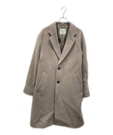 U.A. GreenLabelRelaxing（ユナイテッドアローズグリーンレーベル リラクシング）の古着「SENTDALE WOOL チェスターコート」｜ベージュ