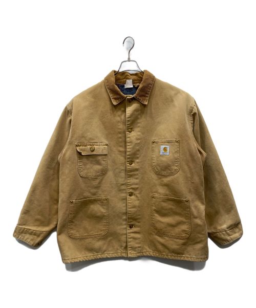 CarHartt（カーハート）CarHartt (カーハート) 裏地ブランケット生地 チョアコート ベージュ サイズ:表記無しの古着・服飾アイテム
