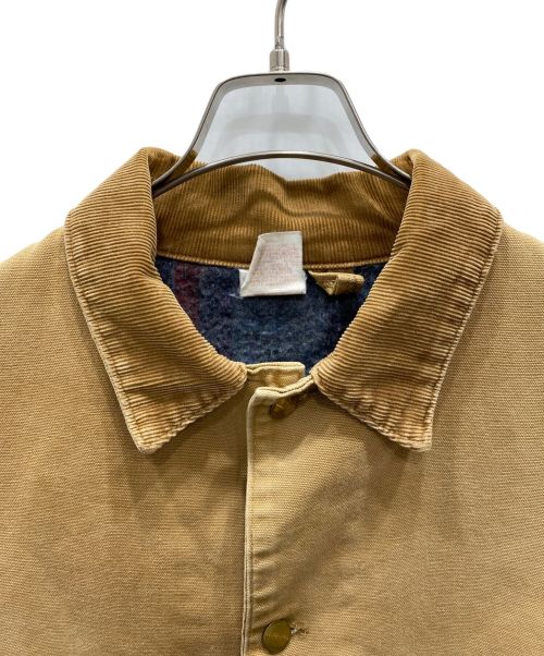 CarHartt（カーハート）CarHartt (カーハート) 裏地ブランケット生地 チョアコート ベージュ サイズ:表記無しの古着・服飾アイテム