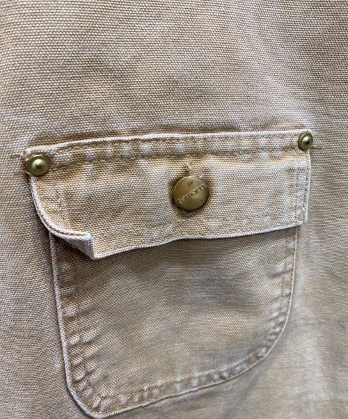 CarHartt（カーハート）CarHartt (カーハート) 裏地ブランケット生地 チョアコート ベージュ サイズ:表記無しの古着・服飾アイテム