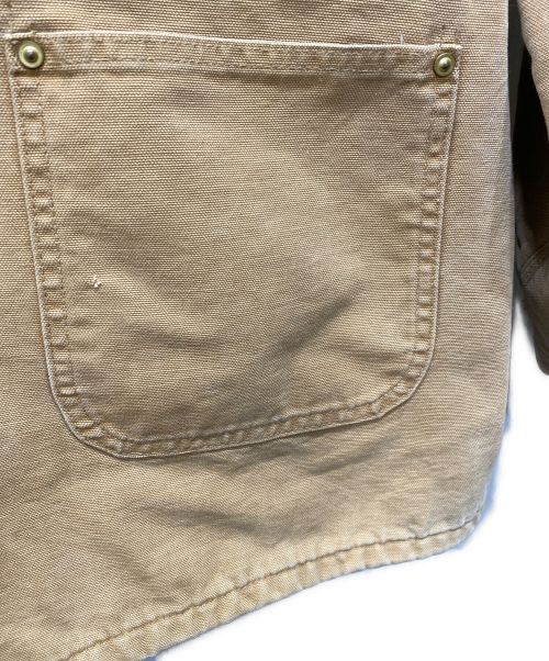 CarHartt（カーハート）CarHartt (カーハート) 裏地ブランケット生地 チョアコート ベージュ サイズ:表記無しの古着・服飾アイテム
