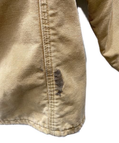 CarHartt（カーハート）CarHartt (カーハート) 裏地ブランケット生地 チョアコート ベージュ サイズ:表記無しの古着・服飾アイテム
