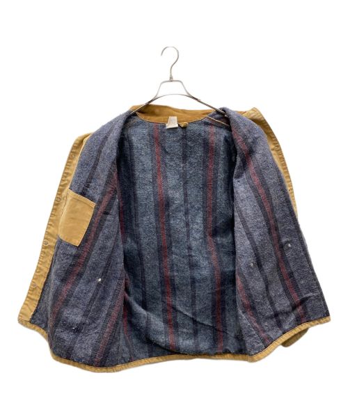 CarHartt（カーハート）CarHartt (カーハート) 裏地ブランケット生地 チョアコート ベージュ サイズ:表記無しの古着・服飾アイテム
