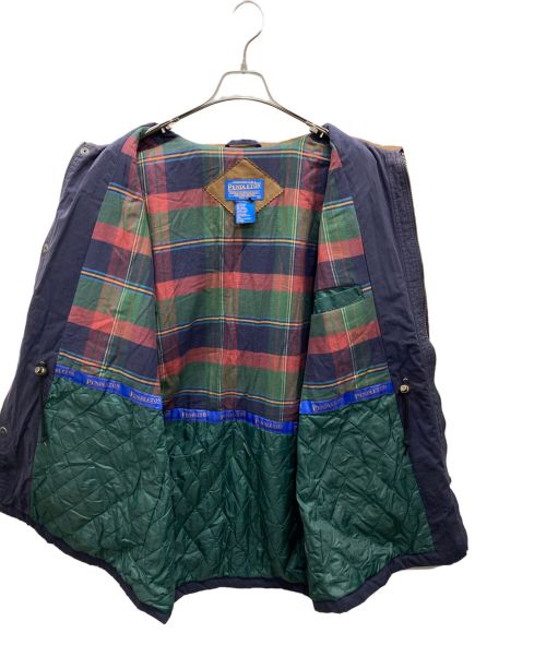PENDLETON（ペンドルトン）PENDLETON (ペンドルトン) コート ネイビー サイズ:Ｌの古着・服飾アイテム