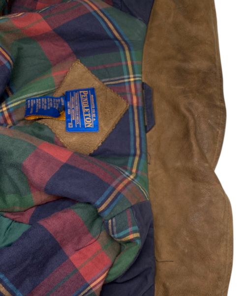 PENDLETON（ペンドルトン）PENDLETON (ペンドルトン) コート ネイビー サイズ:Ｌの古着・服飾アイテム