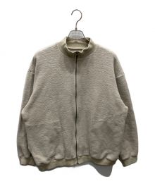 nest Robe confect（ネストローブコンフェクト）の古着「裏毛ナッピング 起毛 ジップトップ」｜アイボリー