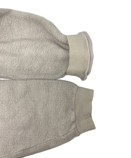 nest Robe confect（ネストローブコンフェクト）nest Robe confect (ネストローブコンフェクト) 裏毛ナッピング 起毛 ジップトップ アイボリー サイズ:４の古着・服飾アイテム