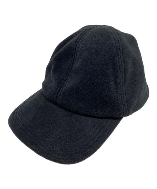 COMES AND GOES（カムズアンドゴーズ）COMES AND GOES (カムズアンドゴーズ) フリースキャップ ブラックの古着・服飾アイテム