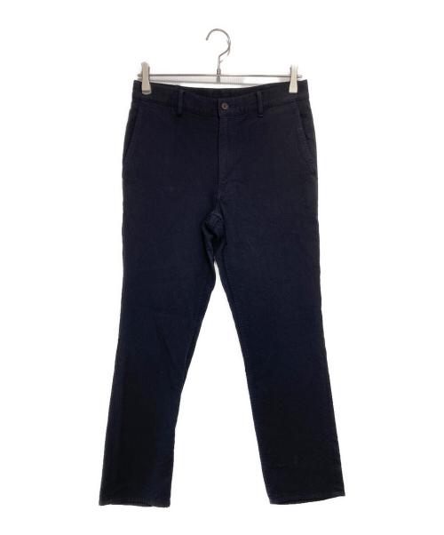 COMME des GARCONS HOMME PLUS（コムデギャルソンオムプリュス）COMME des GARCONS HOMME PLUS (コムデギャルソンオムプリュス) ウール縮絨パンツ ネイビー サイズ:Ｓの古着・服飾アイテム