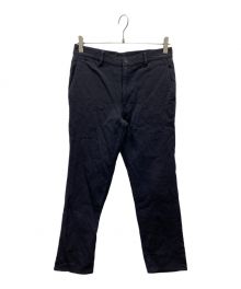 COMME des GARCONS HOMME PLUS（コムデギャルソンオムプリュス）の古着「ウール 縮絨 パンツ」｜ネイビー