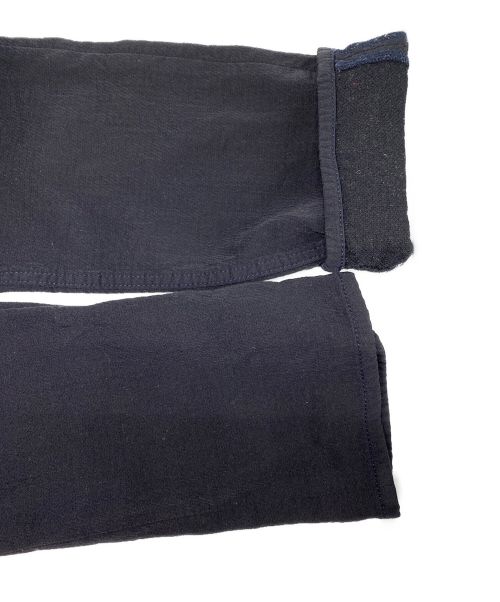 COMME des GARCONS HOMME PLUS（コムデギャルソンオムプリュス）COMME des GARCONS HOMME PLUS (コムデギャルソンオムプリュス) ウール 縮絨 パンツ ネイビー サイズ:Ｓの古着・服飾アイテム