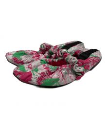 GANNI（ガニー）の古着「Soft Square Toe Scrunch」｜ピンク