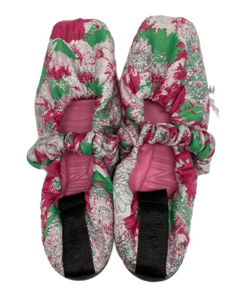 GANNI（ガニー）GANNI (ガニー) Soft Square Toe Scrunch ピンク サイズ:38の古着・服飾アイテム