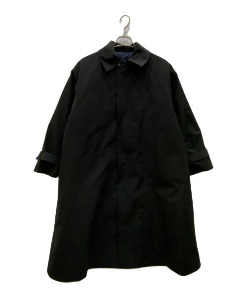 WILD THINGS（ワイルドシングス）WILD THINGS (ワイルドシングス) バックギャザードベルトステンカラーコート ブラック サイズ:Mの古着・服飾アイテム