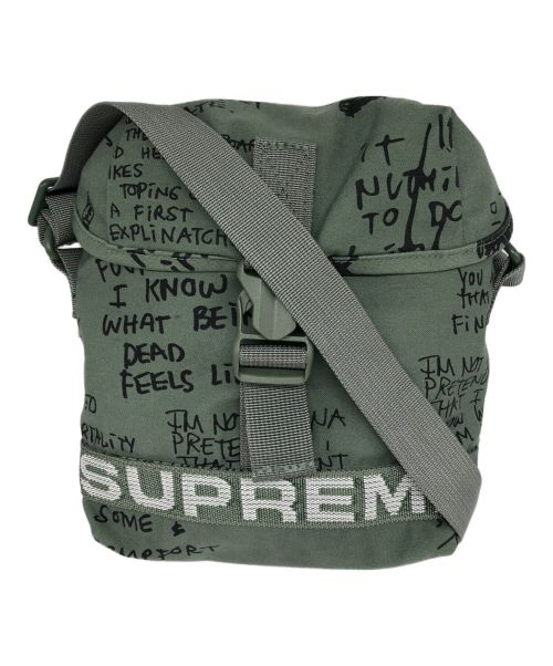 SUPREME（シュプリーム）Supreme (シュプリーム) Field Side Bag Olive Gonz グリーンの古着・服飾アイテム