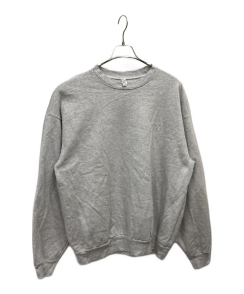 LOS ANGELES APPAREL（ロサンゼルスアパレル）LOS ANGELES APPAREL (ロサンゼルスアパレル) クルーネックスウェット グレー サイズ:XLの古着・服飾アイテム