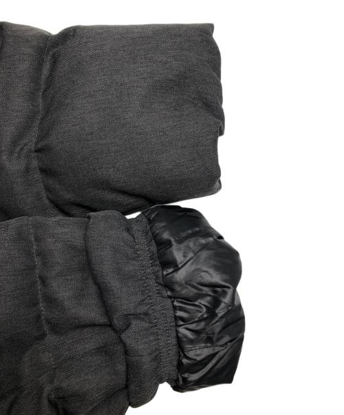 nano・universe（ナノ・ユニバース）nano・universe (ナノ・ユニバース) NISHIKAWA DOWN (ニシカワダウン) ダウンジャケット グレー サイズ:36の古着・服飾アイテム