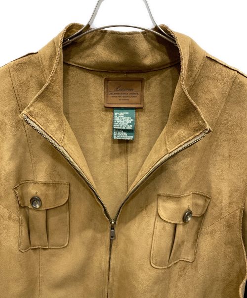 LAUREN RALPH LAUREN（ローレンラルフローレン）LAUREN RALPH LAUREN (ローレンラルフローレン) スウェードベスト ブラウン サイズ:不明の古着・服飾アイテム