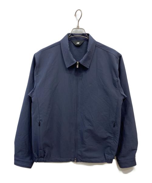 NEW BALANCE（ニューバランス）NEW BALANCE (ニューバランス) MET24 HARRINGTON JACKET ネイビー サイズ:Mの古着・服飾アイテム