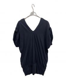 LIMI feu（リミフゥ）の古着「ノースリーブカットソー」｜ネイビー