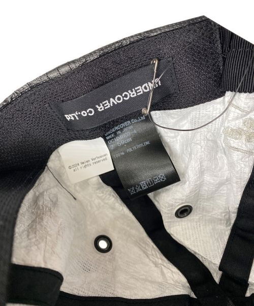 kijima takayuki（キジマタカユキ）KIJIMA TAKAYUKI (キジマタカユキ) UNDERCOVER (アンダーカバー) キャップ ブラック サイズ:59㎝の古着・服飾アイテム