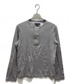 ERMENEGILDO ZEGNAエルメネジルド・ゼニア）の古着「カシミヤ混ヘンリーネックカットソー」｜グレー