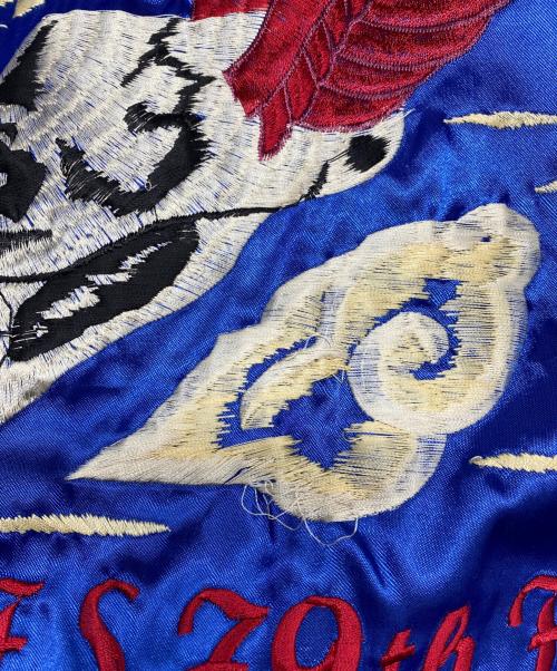 Clover Leaf（クローバーリーフ）Clover Leaf (クローバーリーフ) リバーシブルスカジャン ブルー サイズ:なしの古着・服飾アイテム