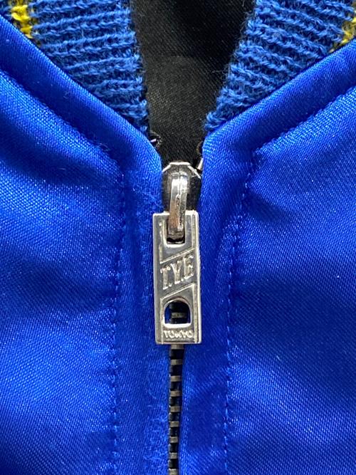 Clover Leaf（クローバーリーフ）Clover Leaf (クローバーリーフ) リバーシブルスカジャン ブルー サイズ:なしの古着・服飾アイテム