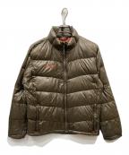 Columbiaコロンビア）の古着「ベルグラダウンジャケット」｜ブラウン