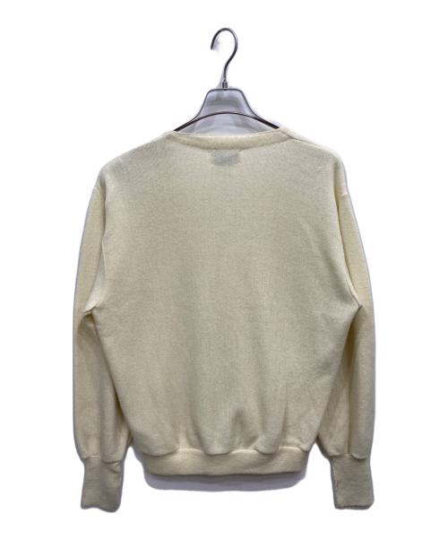 J.C.PENNY（ジェーシーペニー）J.C.PENNY (ジェーシーペニー) アクリルカーディガン イエロー サイズ:Lの古着・服飾アイテム