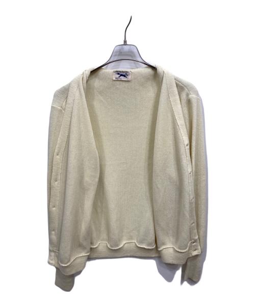 J.C.PENNY（ジェーシーペニー）J.C.PENNY (ジェーシーペニー) アクリルカーディガン イエロー サイズ:Lの古着・服飾アイテム