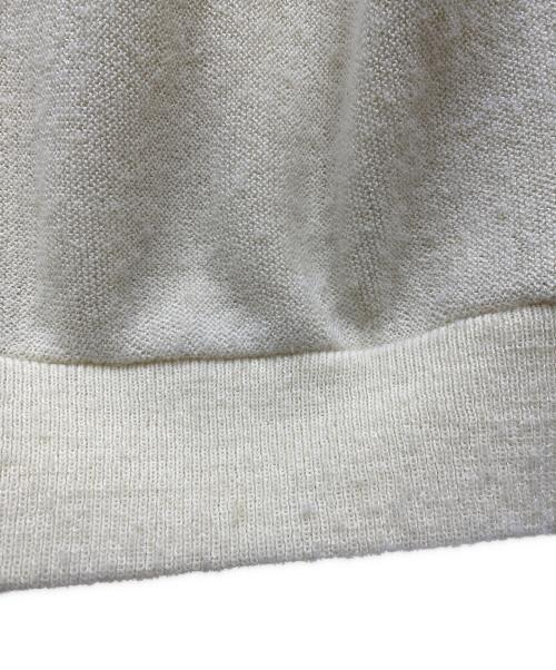 J.C.PENNY（ジェーシーペニー）J.C.PENNY (ジェーシーペニー) アクリルカーディガン イエロー サイズ:Lの古着・服飾アイテム