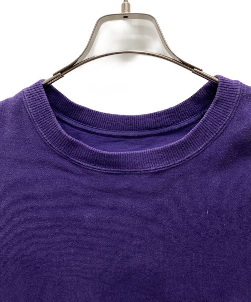 FACETASM（ファセッタズム）FACETASM (ファセッタズム) LAYERED RIB SWEAT SHIRT パープル サイズ:00の古着・服飾アイテム