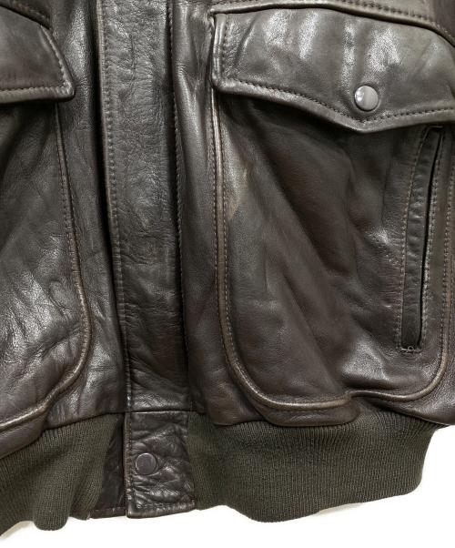 古着（フルギ）古着 (フルギ) A-2レザージャケット ブラウン サイズ:不明の古着・服飾アイテム