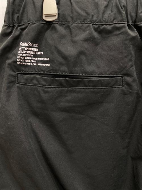 FreshService（フレッシュサービス）FreshService (フレッシュサービス) DRY TYPEWRITER UTILITY CARGO PANTS ブラック サイズ:ナシの古着・服飾アイテム