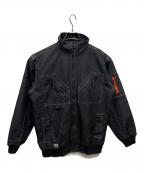 HELLY HANSENヘリーハンセン）の古着「ジップアップブルゾン」｜ブラック